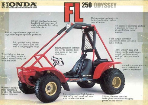 Honda FL250 Go Kart
